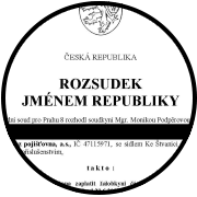 rozsudek