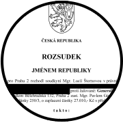 rozsudek